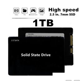 External Hard Drives 1Tb 512Gb Drive Disk Sata3 2.5 Inch Ssd Tlc 500Mb/S Internal Solid State For Laptop And Desktopexternal Drop Del Dhq5T