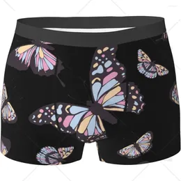 Underpants Beautiful Butterfly Animal Men's Funny Underwear Boxer Briefs Slight Elasticity Male Shorts Novelty Stylish Gift For Men Boys