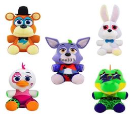 New Style 20cm Five Nights At Freddy039s FNAF Plush Toys Freddy Bear Foxy Chica Bonnie Stuffed Animal Dolls Xmas Birthday Gifts7990719