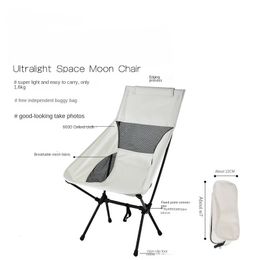 Portable Folding Fishing Chair Maximum Load Bearing 90kg Steel Pipe Reinforcement Comfortable Beach Chair Camping Chair 240220