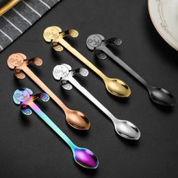 Coffee Scoops Dog Spoons Cute Unique High-quality Trendy Practical Adds A Fun Touch To Your Drinks Kitchen Stainless Steel