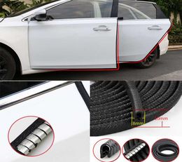 5M Car Door AntiCollision Strip Door Side Antiscratch Car Stickers Paste Protector Strip Sealing Guard Strip Accessories6101800