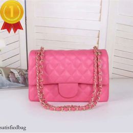 Lussi Top Sacoche Designer Borsa da donna Borsa di marca personalizzata Borsa da donna in pelle con catena dorata Borsa a tracolla Nero Bianco Blu Rosa Bovino Spalla Cc Borse s