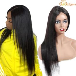 Brazilian Straight Human Hair Wigs 4X4 Lace Closure Wig Unprocessed Brazilian Straight Hair Wigs8441635