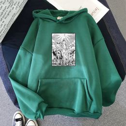 Sweatshirts Japanischer Anime Attack on Titan Hoodie Herren Shingeki no Kyojin Grafik Hoody Damen Langarm Streetwear Unisex Levi Sweatshirts