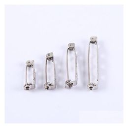 Pins, Brooches Sier Tone Brooch Back Bar Pins Beads Findings Diy Jewellery Making Accessories 15Mm 20Mm Drop Delivery Jewellery Dhf5Z