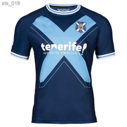 Soccer Jerseys 23 24 Cd Tenerife Mens Gallego Zorrilla Mo Dauda Bunuel Romero Sipcic Martinez Home Away 3rd Football Shirt UniformsH240308