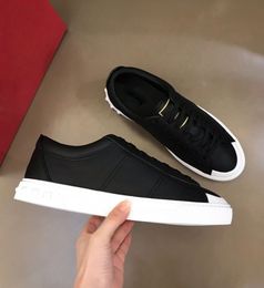 Italy Brand Man Cityplanet Calfskin Sneaker Shoes Rubber Sole Stud White Black Lifestyle Trainers Elegant Men Daily Comfort Footwear EU38-46