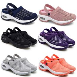 Spring Summer New Half Slippers Cushioned Korean Women's Shoes Low Top Casual Shoes GAI Breathable Fashion Versatile 35-42 25 XJ