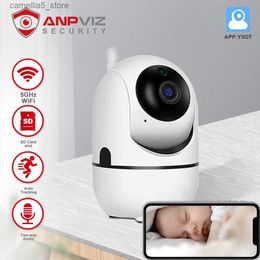 Baby Monitor Camera Anpviz 1080P Mini PTZ WiFi Indoor Intelligent Wireless IP Supports 5G Automatic Tracking YIOT Application View Q240308