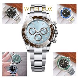 Men's ceramic watch ring rlx watch hombre montre luxe femme automatic designer u1 watches diving duty officer mechanical luminous wristwatch 40mm watches aaa watchc