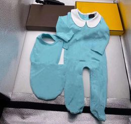 Baby Boys Girl Rompers Jumpsuit Cotton TopsHatBib 3Pcs Outfit Clothes Set Newborn romper Toddler Kids Clothes324 Months2041542