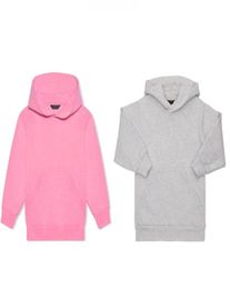 street fashion Boys Girls Hoodie Cotton Kids Clothing Long Sleeve Sweatshirts Children Hooded Tees Pink Gray9783738