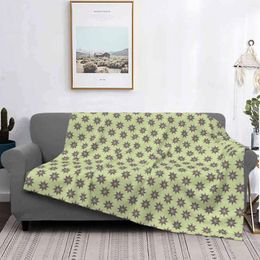 Blankets Star Flower Pattern Selling Room Household Flannel Blanket Flowe Minimalist Flowers Curtis Bib Floral