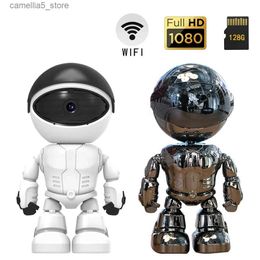 Baby Monitor Camera Robot camera WIFI mini 2MP IP indoor wireless PTZ monitor audio and video security monitoring 1080P night vision Q240308