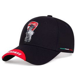 New F1 Racing DCT Grutter Embroidered Baseball Hat MOTO GP Motorcycle Outdoor Sports Duck Tongue Hat Men