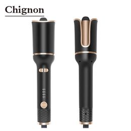 Automatically Hair Curler Automatic Looper Wavy Crimping Curl Tool Ringlet Loop Roller Roll Wave Ferro Electric Curly Waver Iron 240226