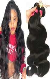 gagaqueen Brazilian Virgin Hair Body Wave 3 bundles Unprocessed Body Wave Human Hair Extensions Nature Color8780295