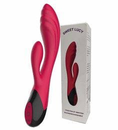 G spot Rabbit Vibrator Sex Toys For Women Dual Vibration Vagina Clitoris Female Masturbation Adult Product Dildo Vibrators T2006301324774