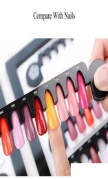 Tips Nail Gel Polish Colour Display Chart Salon Acrylic Gel Magnetic Nail Display Colour Showing Shelf Card Chart1305018