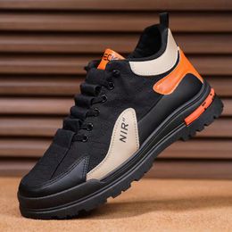 Autumn New Men Leisure Running Breathable Trendy Fashion Versatile Real Flying Weaving Men's Sports Shoes