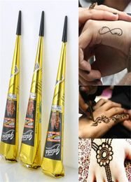 Black Henna Tattoo Paste Indian Temporary Fake Tattoo Natural Herbal Body Art Mehandi Ink4498256