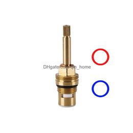 Kitchen Faucets Quick Opening Brass Tap Vae Home Hardware Accessories Copper High Ceramic Screws 3105B 82Mm Long 1/2 Drop Delivery G Dh6Qb