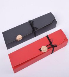 New Black and Red color Chocolate Paper Box Valentine039s Day Christmas Birthday Party Chocolate Gifts Packaging Boxes3085159