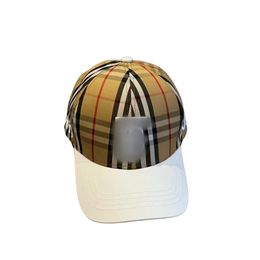 Ball Caps DESIGNERS brand sunhats women and men grid cap outdoors embroidery Letter hat