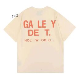 Designer T Shirt Gallary Dept Mens T Shirt Gallary Depts Tshirts Graphic Tee Hand-painted INS Splash Letter Gallary Round Neck T-shirts Clothes Gallary Depts 5749