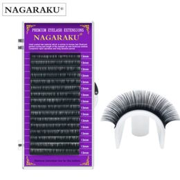 0.07-0.25 Curl 4 Cases J B C D Curl Individual Mink Eyelash Extension, Artificial Fake False Eyelashes Natural522