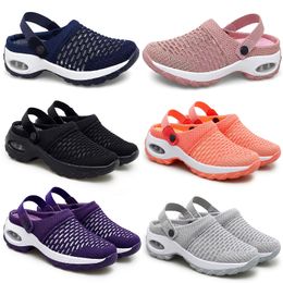 Spring Summer New Half Slippers Cushioned Korean Women's Shoes Low Top Casual Shoes GAI Breathable Fashion Versatile 35-42 41