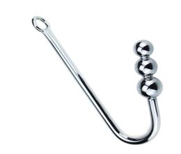 Huge 3 Ball Anal Butt Plug Anus Rod Butt Beads Metal Anal Hook Adult Products Sex Toys Slave Games For Couples Gay35308663612812