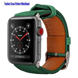 Bands Watch Luxury Designer Leathers Straps Compatible with Watch Band Genuine Leather Band Replacement Strap iWatch Ultra Series 8/7/6/5/4/3/2/1 SE bands 240308