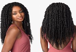 Passion Spring s Synthetic Crotchet Hair Extensions Ombre Crochet Braids Pre looped Fluffy Bomb Braiding4192489
