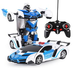 Transformation Robots Sports Vehicle Model Toys Cool Deformation Car Kids Educational Fighting Gifts For Boys2409463