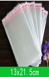 New Cellophane Bag 13x19cm with selfadhesive seal for retail or whole 500pcslot Clear Opp Bags2922884