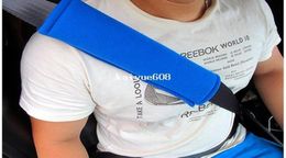1pairlot Comfortable Shoulder Pad Car Vehicle Seat Belt Harness Strap Cover Cushion6253127