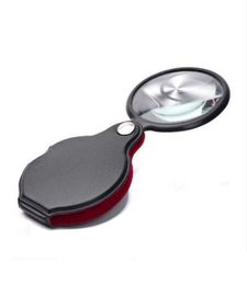 Mini Pocket 8X 50mm Folding Jewelry Magnifier Magnifying Eye Loupe Glass Lens Foldable Jewelry Loop Jewelry Loupes b8918526161