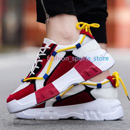 Men Running Shoes Autumn New PU Mesh Cushion Sneakers High Quality Outdoor Light Comfortable Sport Athletic Shoes Male Sneakers L6