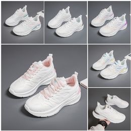 New men women shoes Hiking Running flat Shoes soft sole fashion white black pink bule comfortable sports Z1627 GAI trendings