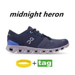 outdoor shoes Shoes on Top Running Cloud x 3 Running Shoes Men Women Rose Sand Midnight Heron Fawn Magnet Black Ivory Frame Sport Sneakers Designer Rebound Lei