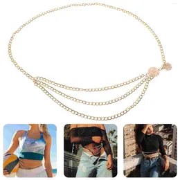 Belts Waist Chain Sunflower Beach Chains Belly Jewellery For Women Personality Party Body Metal Miss