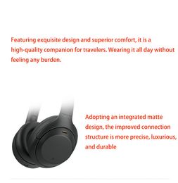 end Sony Wh-1000xm4 New 2024 Headband Black Bluetooth Earphones True Stereo Wireless Headphones Wholesale Factory Smart HD for Noise Cancelling Processor 239