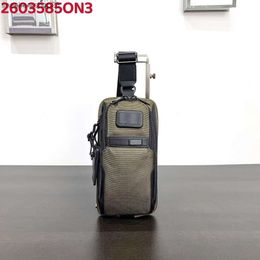 TUMIIS New Ballistic Backpack Pack Chest Chest One Back 2603585on3 Bag Nylon Spring/summer Business Fashion Designer Travel Shoulder Crossbody F471