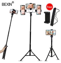 Tripods Mobile Tripod Phone Stant Po Live Broadcast Smartphone Support Mount Adapter For Android6887018