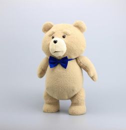 18quot 45CM Teddy Bear TED Plush Toys with Blue Tie Pirate Teddy Soft Stuffed Dolls Toy Children Gifts LJ2009021741212