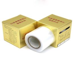 Disposable Hygiene Tattoo Cling Film Professional Transparent Cover Film for Eyebrow Lips Makeup With Tooth Shape Cutter Attached3658957