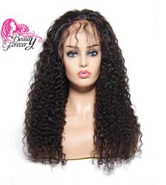 13x3 Brazilian Curly Lace Front Wigs for Women with Pre Placked Baby Hair Natural Colour Remy Human Hair Wig 130 Density 1024inch8097742