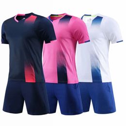 Survetement football jerseys shirt kids youth adult men soccer sets training jersey suit sport kit clothing printing Customise 240306